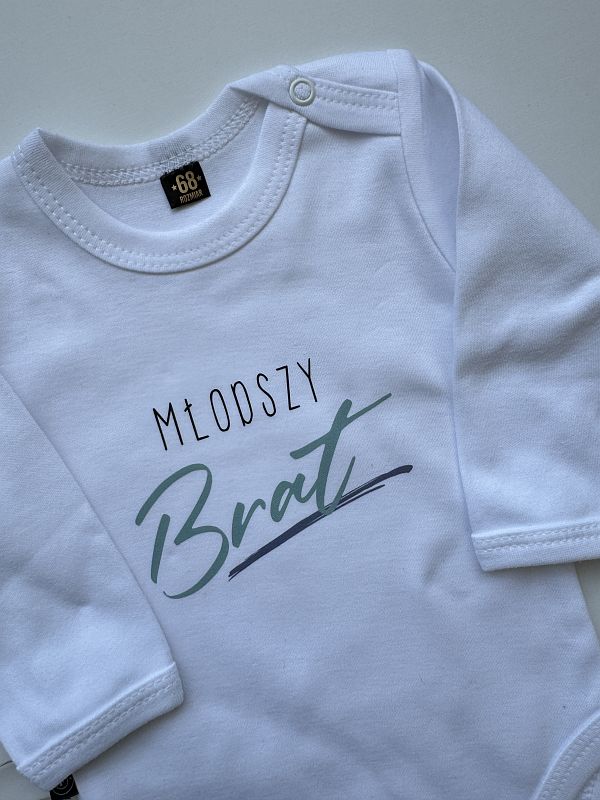 Body białe młodszy brat rozmiar 68