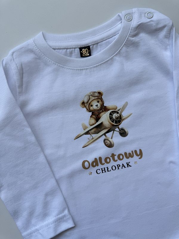 Koszulka odlotowy chłopak rozmiar 80