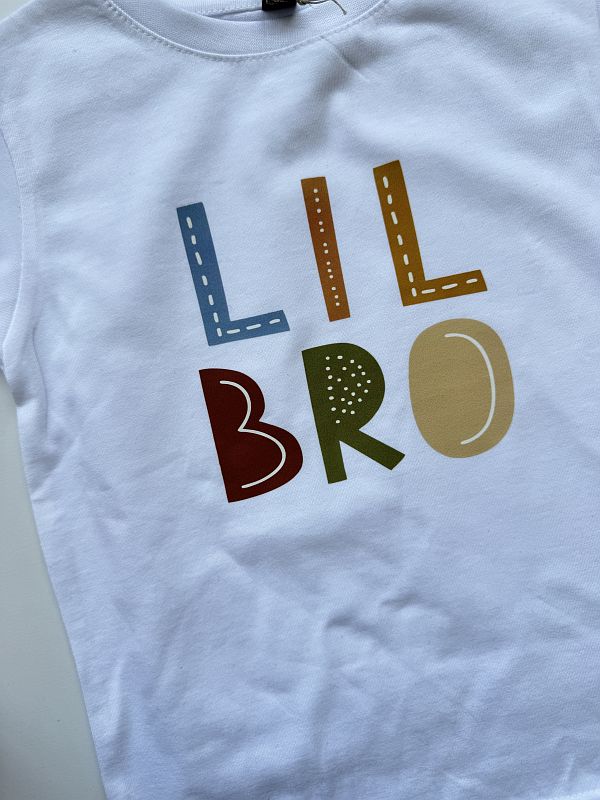 Koszulka biała lil bro rozmiar 104