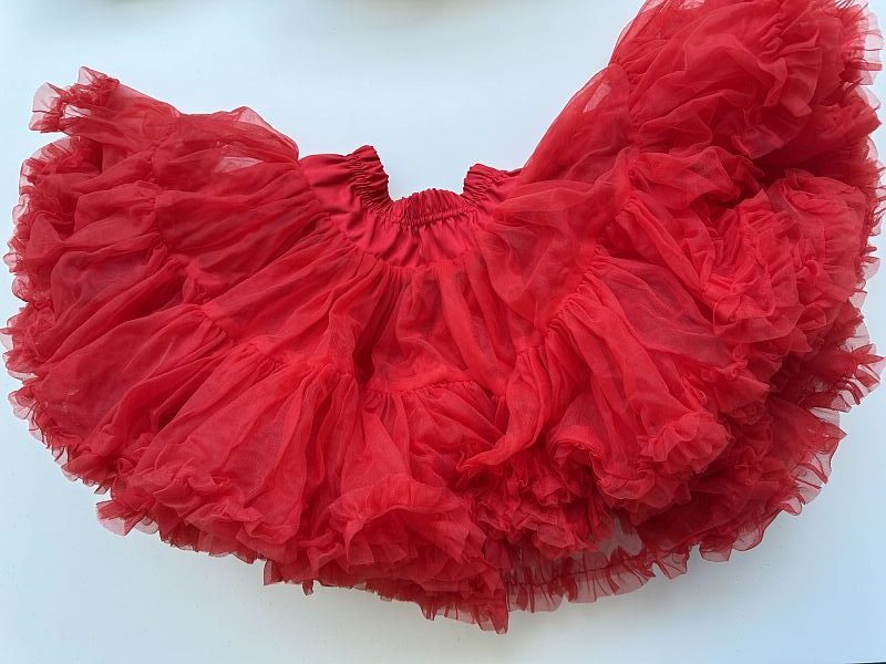 Spódnica czerwona tutu 116/122
