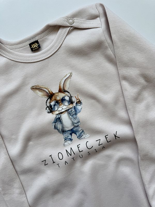 Body jasny beż ziomeczek tatusia rozmiar 110