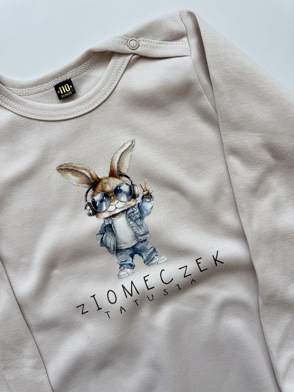 Body jasny beż ziomeczek tatusia rozmiar 110