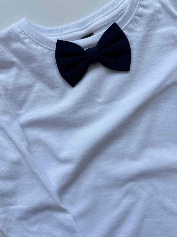 Koszulka z muchą z długim rękawem rozmiar 98