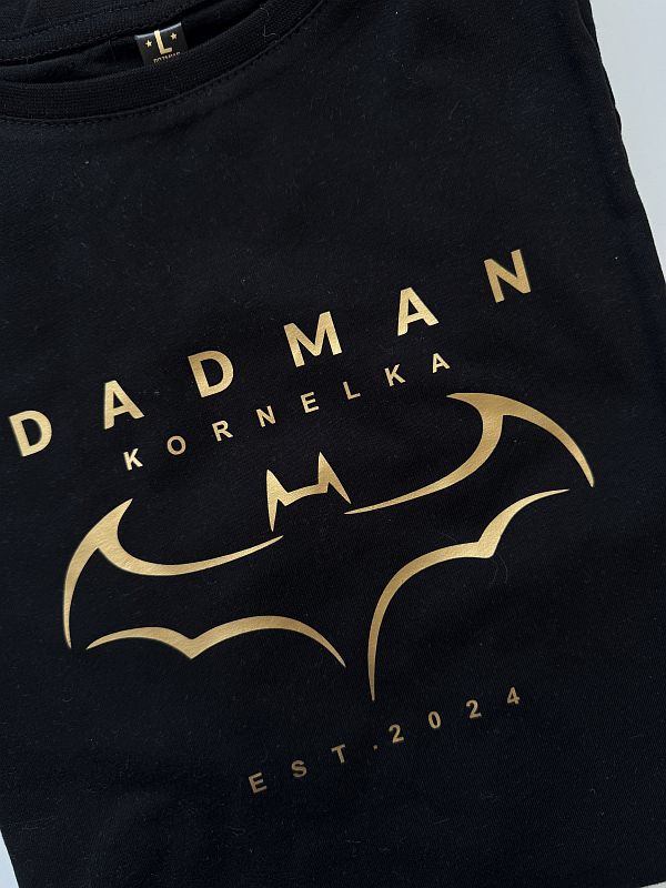 Koszulka męska czarna dadman Kornelka rozmiar L
