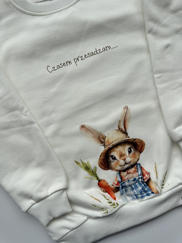 Bluza ecru czasem przesadzam rozmiar 110