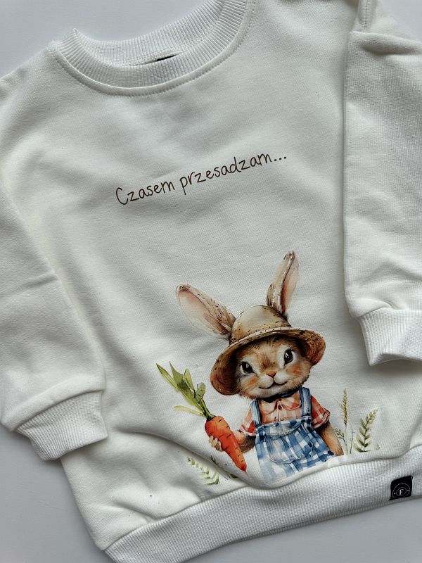 Bluza ecru czasem przesadzam rozmiar 92