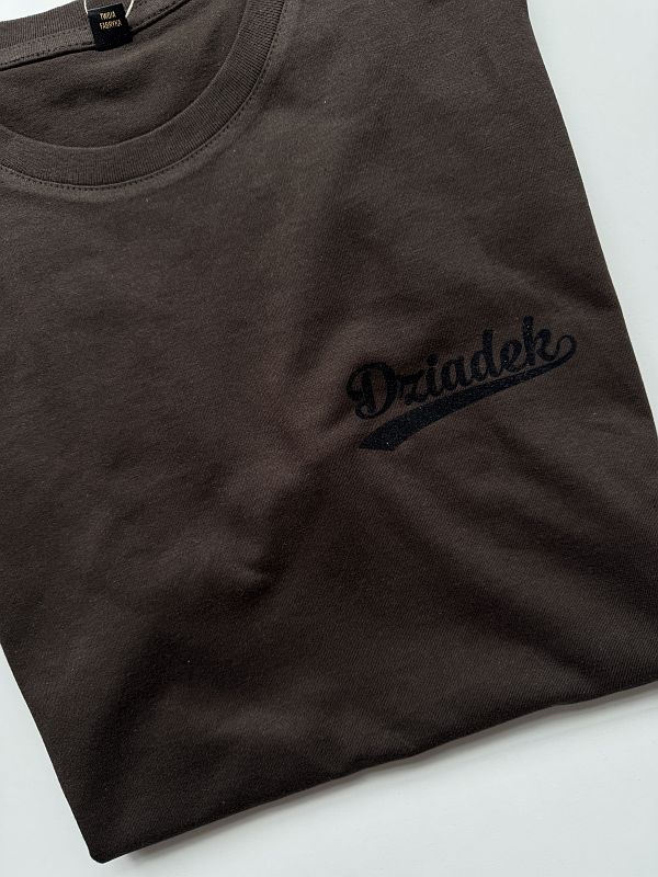 Koszulka brązowa męska dziadek rozmiar S