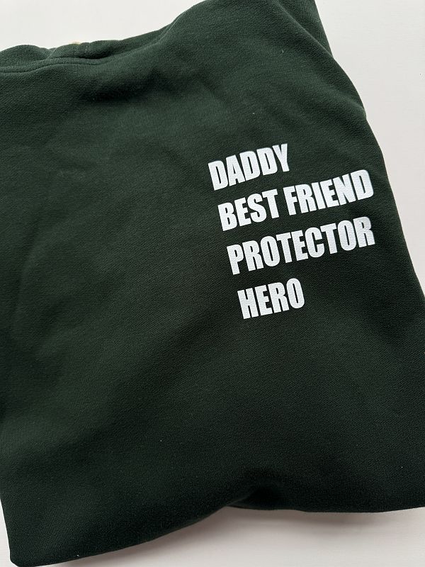 Bluza męska zielona daddy hero rozmiar XL