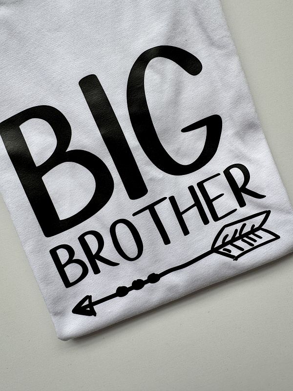 Koszulka biała z krótkim rękawem big brother rozmiar 146