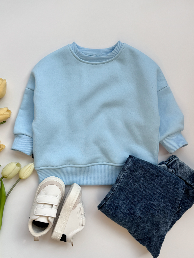 Bluza dziecięca błękitna