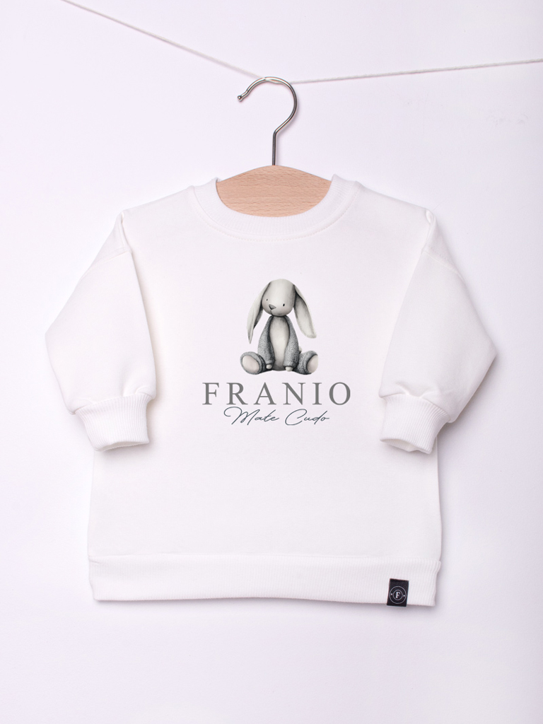 Bluza dziecięca z zajączkiem małe cudo