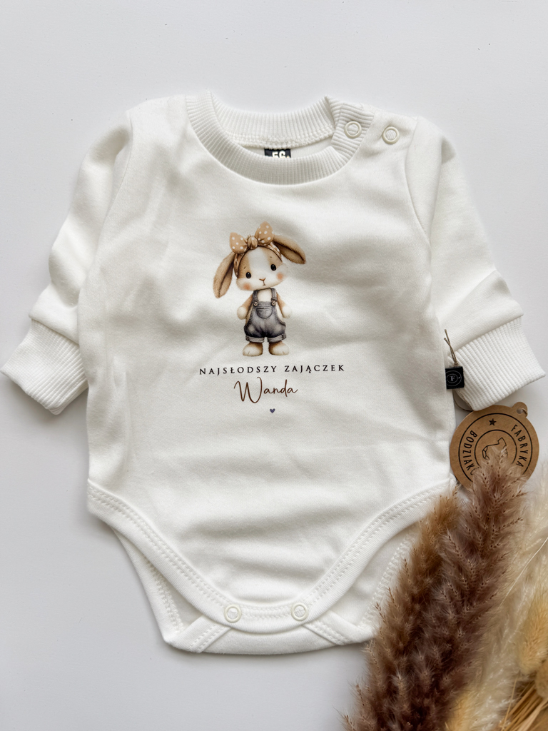 Body dla niemowlaka najsłodszy zajączek
