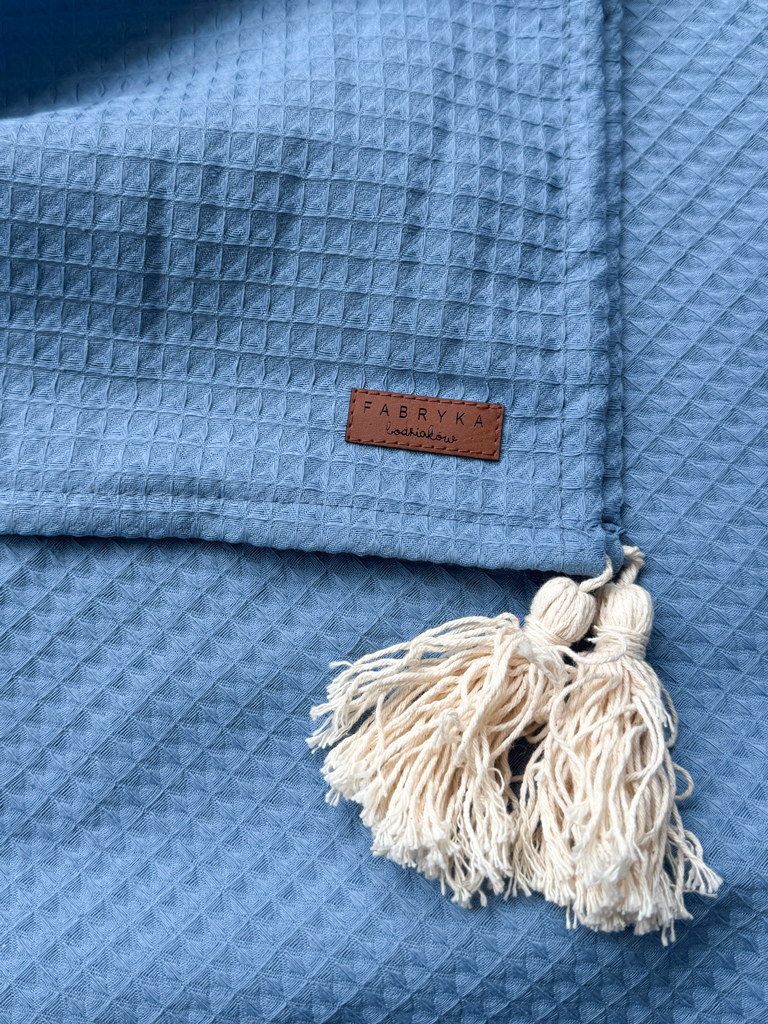 Narzuta / koc piknikowy wafel - obrazek 7