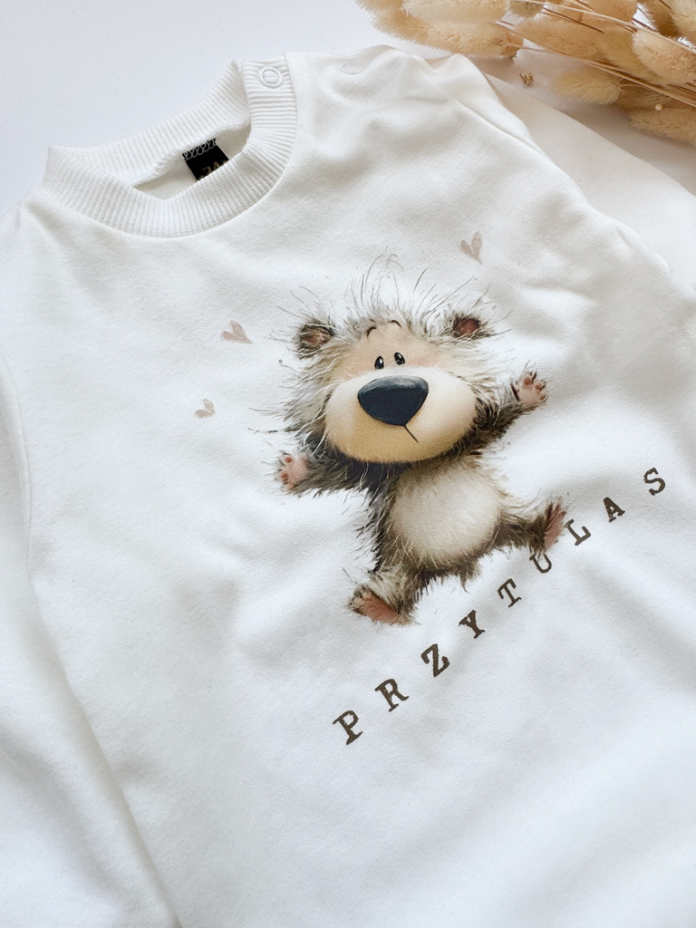 Pajac niemowlęcy misiek przytulas