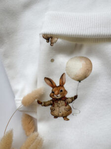 Królliczek z balonem