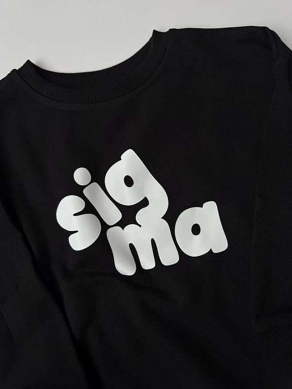 Bluza czarna sigma rozmiar 110