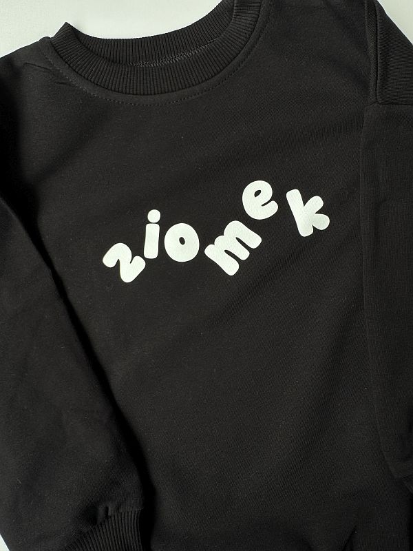 Bluza czarna ziomek rozmiar 104