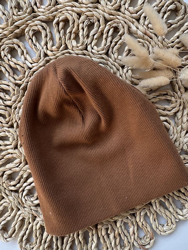 Czapka cynamonowa rozmiar 0M-18M