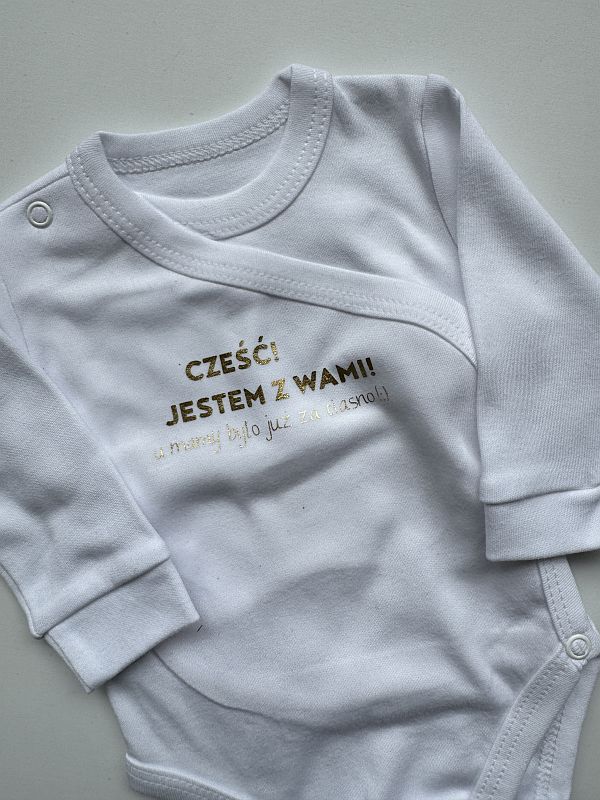 Body kopertowe białe z długim rękawem u mamy było za ciasno rozmiar 56