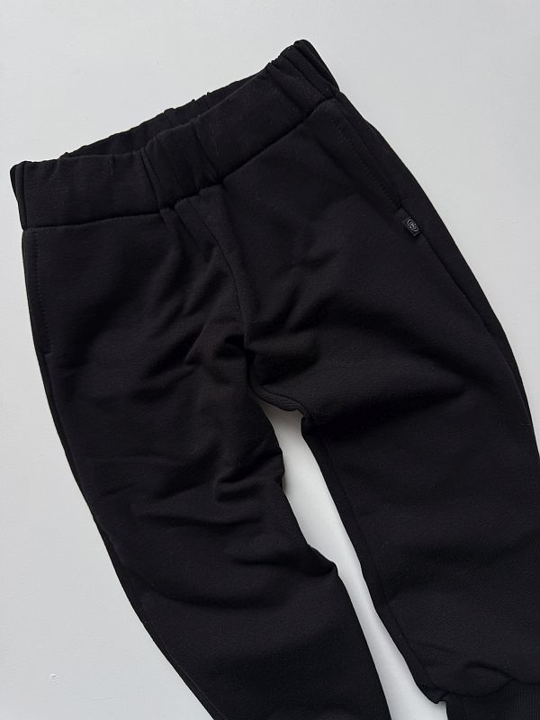 Spodnie dresowe czarne rozmiar 98