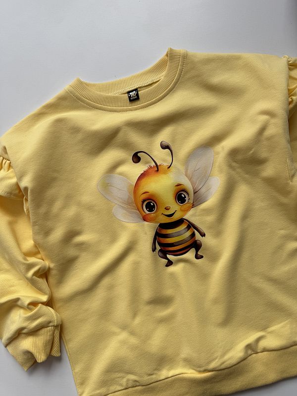 Bluza żółta pszczoła rozmiar 110