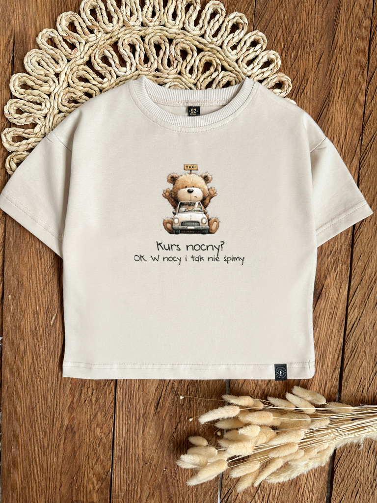 Koszulka dziecięca misio taxi