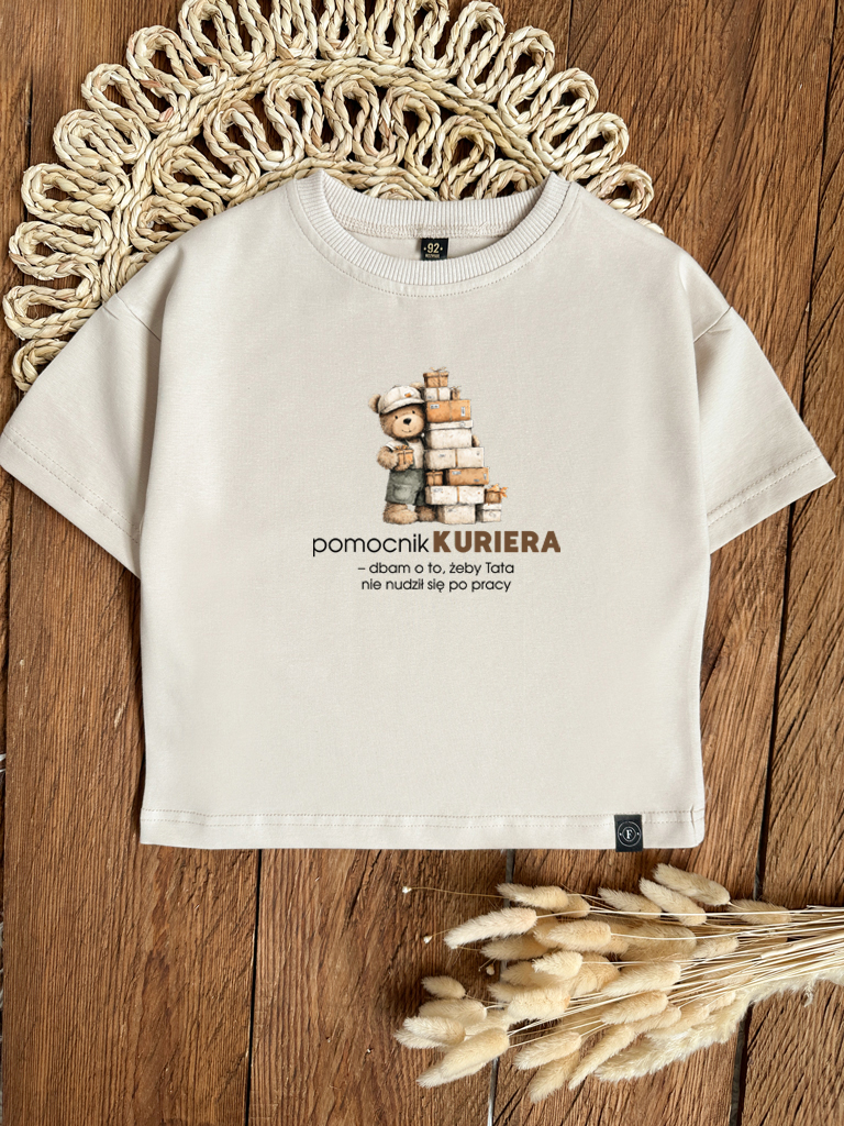 Koszulka dziecięca misio pomocnik rodzica