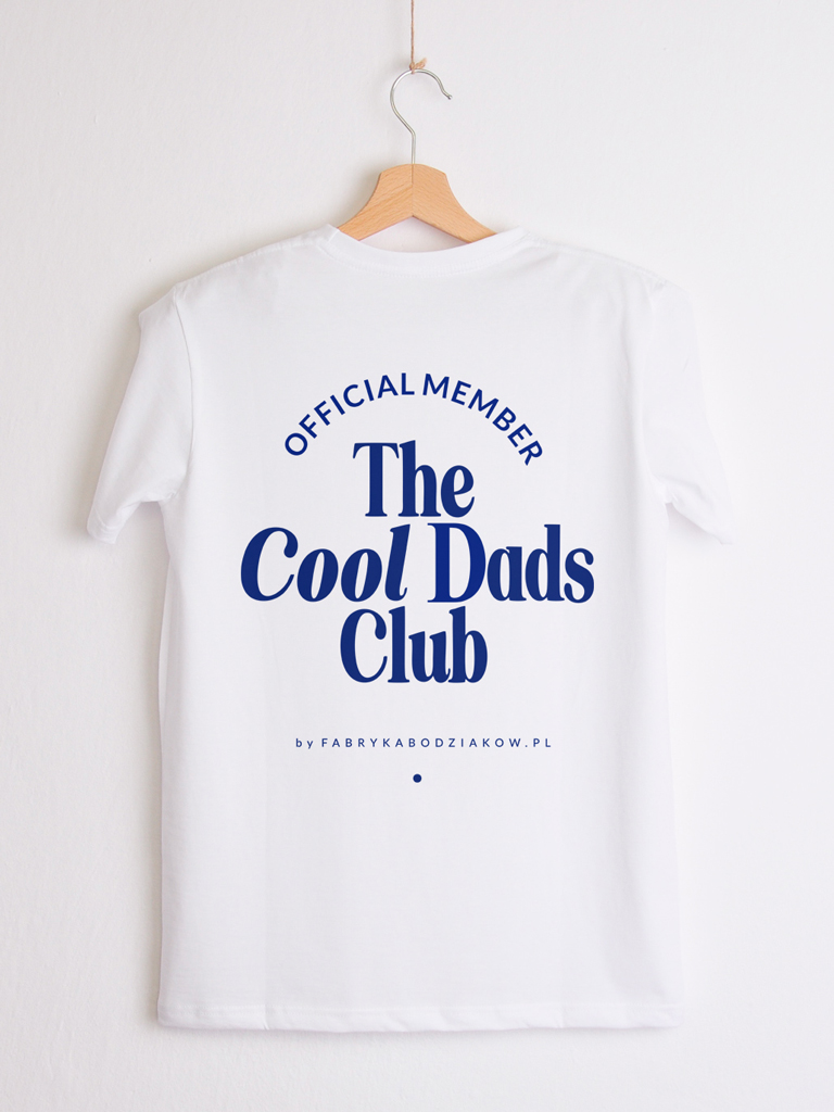Koszulka męska z nadrukiem the cool dads club