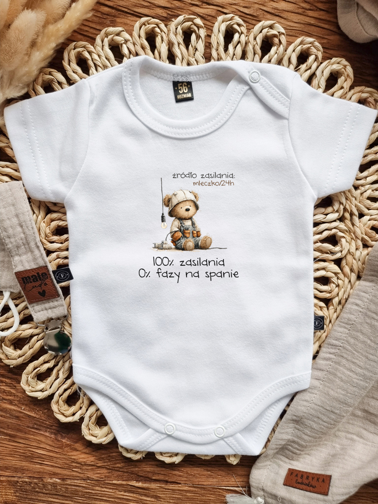 Body niemowlęce źródło zasilania: mleczko/24h