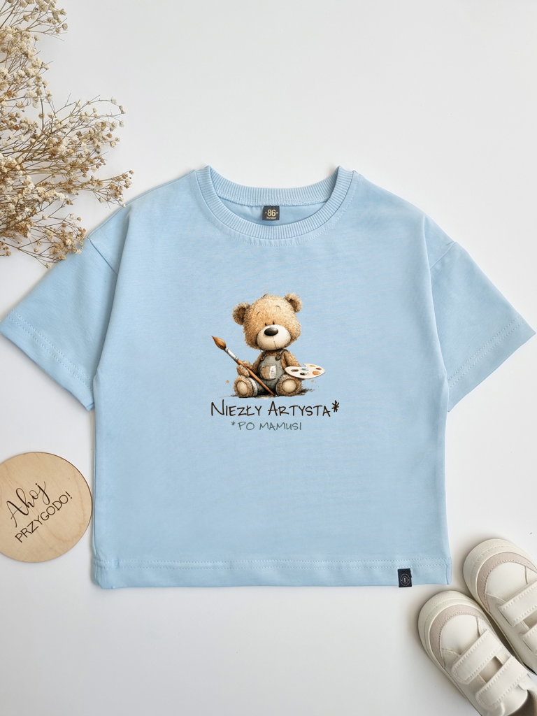 Koszulka dziecięca artysta po mamusi
