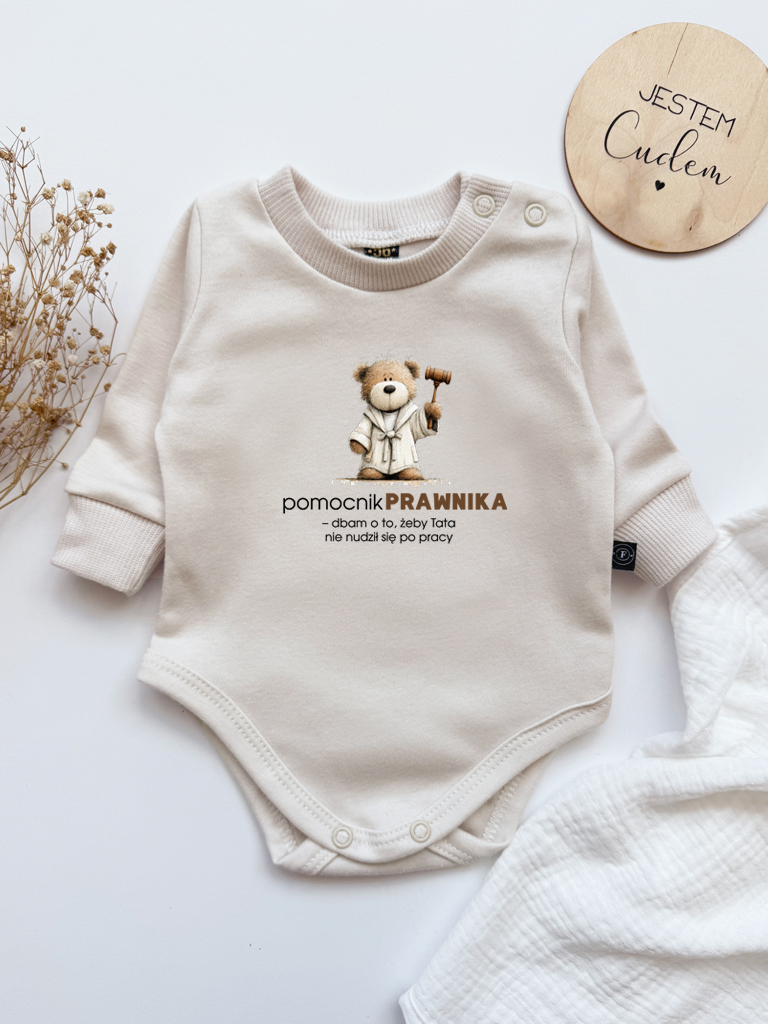 Body niemowlęce misio pomocnik rodzica