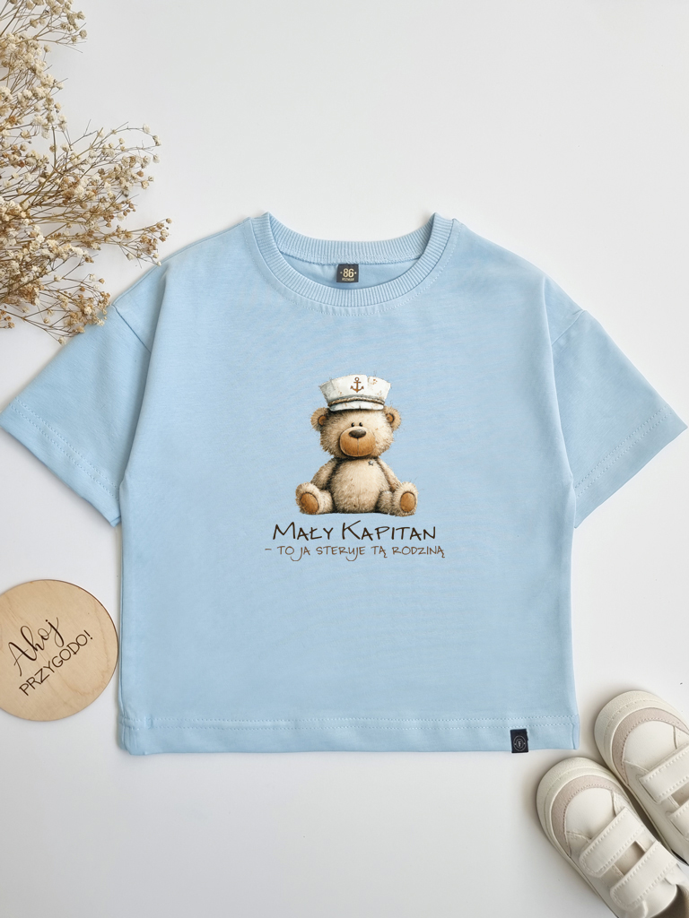 Koszulka dziecięca mały kapitan