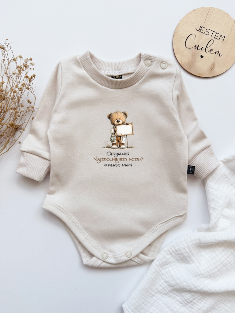 Body niemowlęce z misiem oficjalnie najzdolniejszy