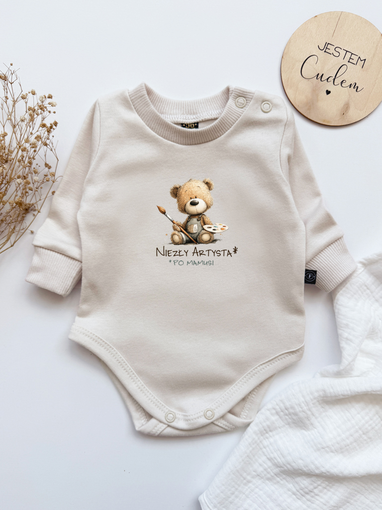 Body niemowlęce artysta po mamusi