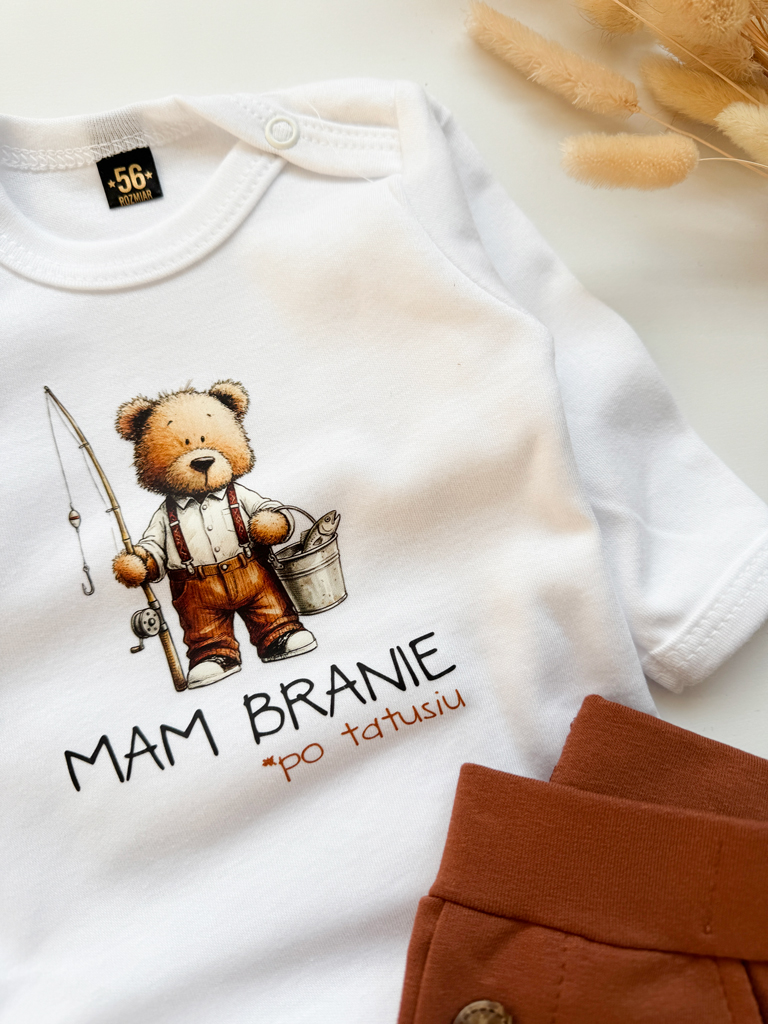 Body niemowlęce mam branie po tatusiu