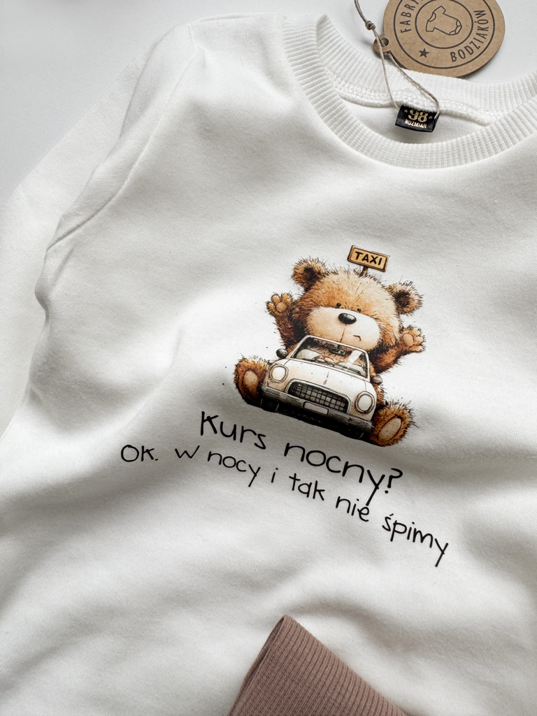 Body niemowlęce misio taxi