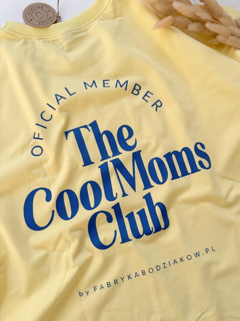 Koszulka damska z nadrukiem the cool moms club