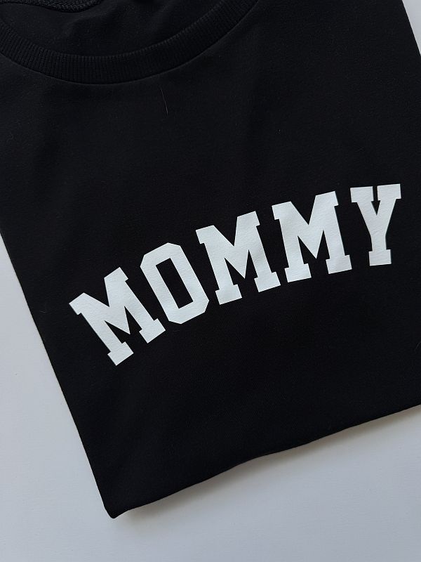 Koszulka damska czarna mommy rozmiar L