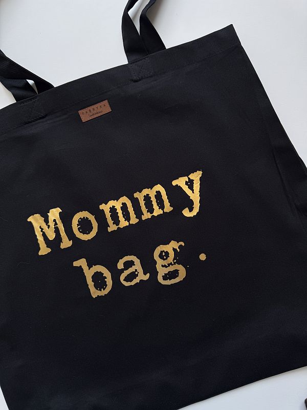 Torba czarna mommy bag