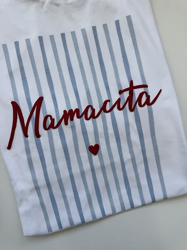 Koszulka damska biała mamacita rozmiar oversize