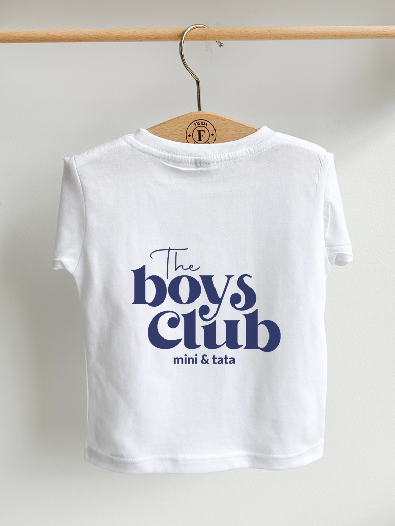 Koszulka dziecięca z nadrukiem the boys club