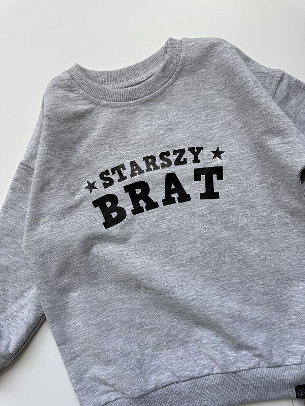 Bluza szara starszy brat rozmiar 98