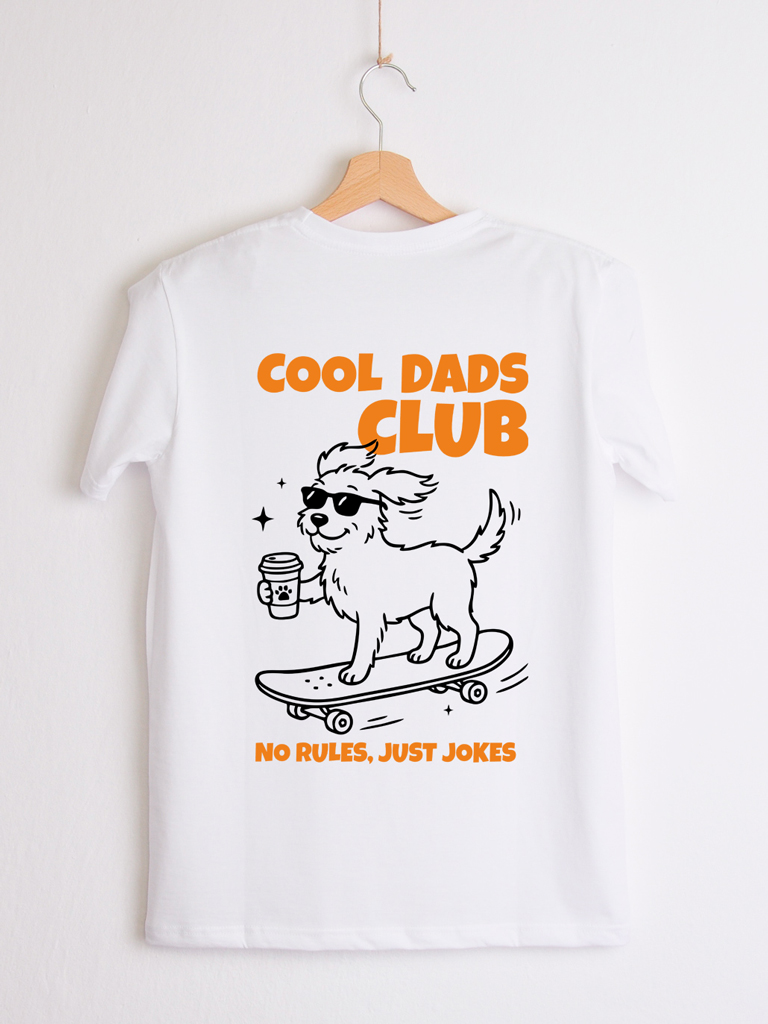 Koszulka męska z nadrukiem no rules, just jokes