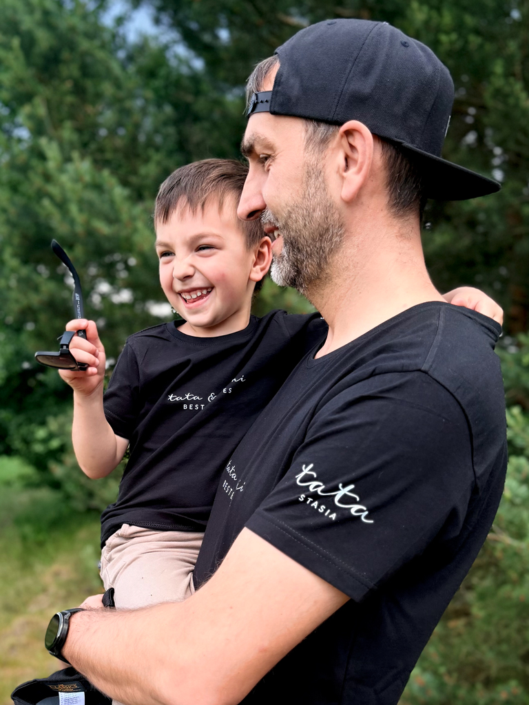 Komplet dla taty i dziecka best buddies