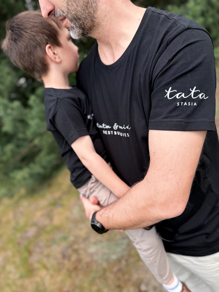 Komplet dla taty i dziecka best buddies - obrazek 3
