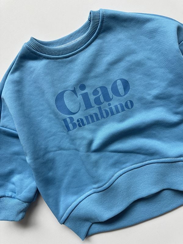Bluza niebieska ciao bambino rozmiar 80