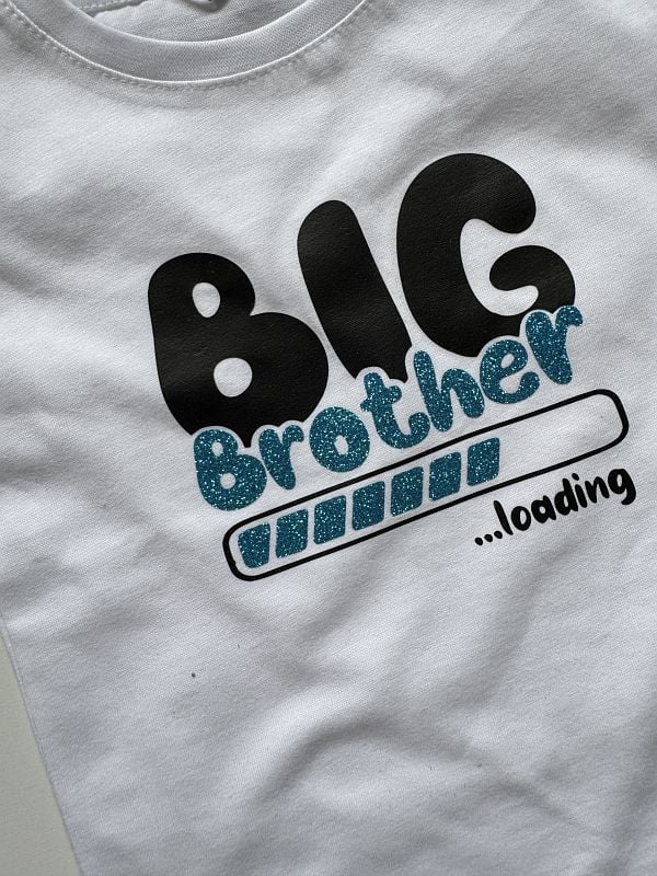 Koszulka biała krótki rękaw big brother rozmiar 86