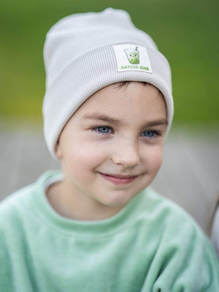 Czapka dla dziecka matcha club + komin