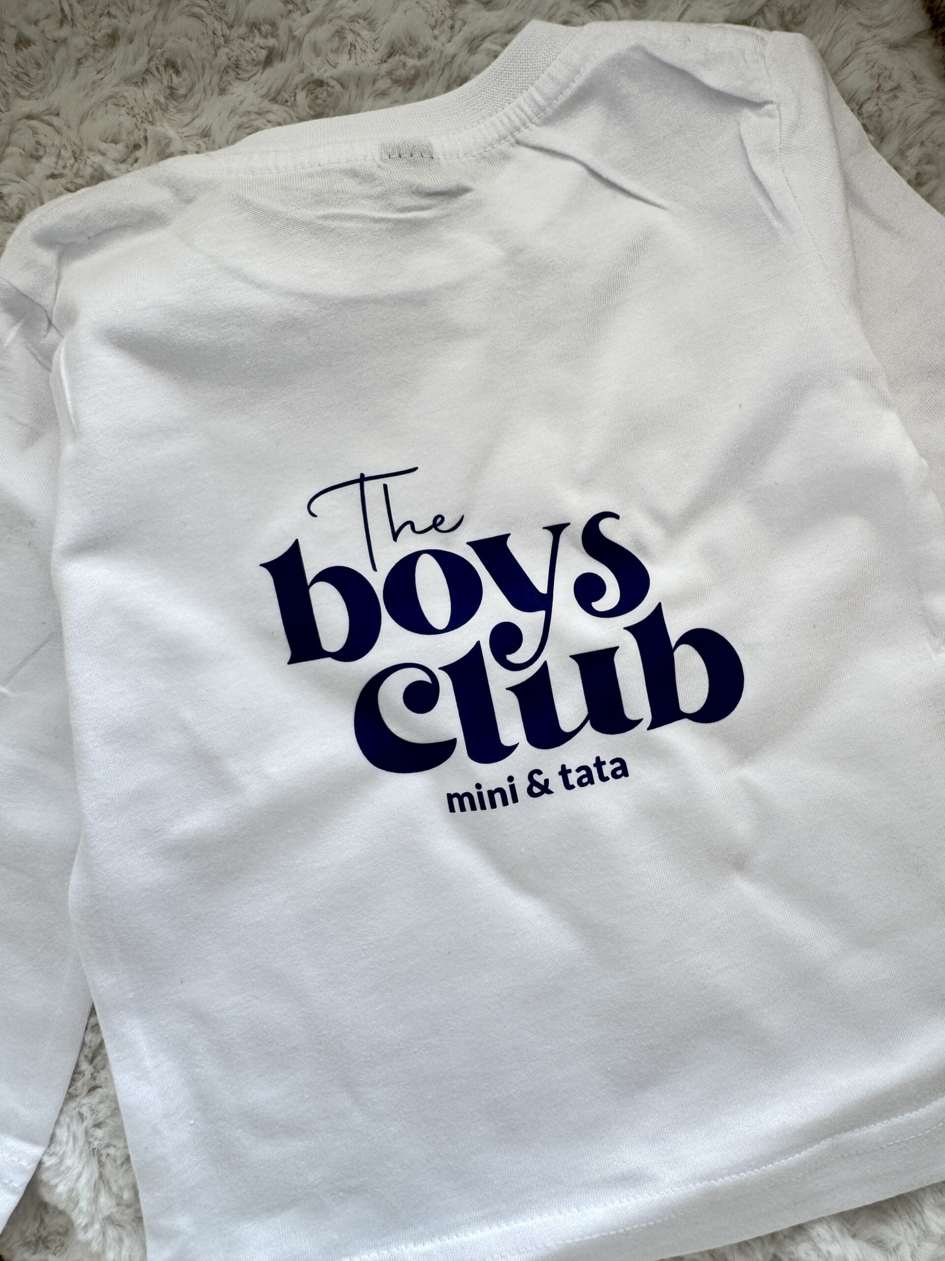 Koszulka biała długi rękaw the boys club rozmiar 80