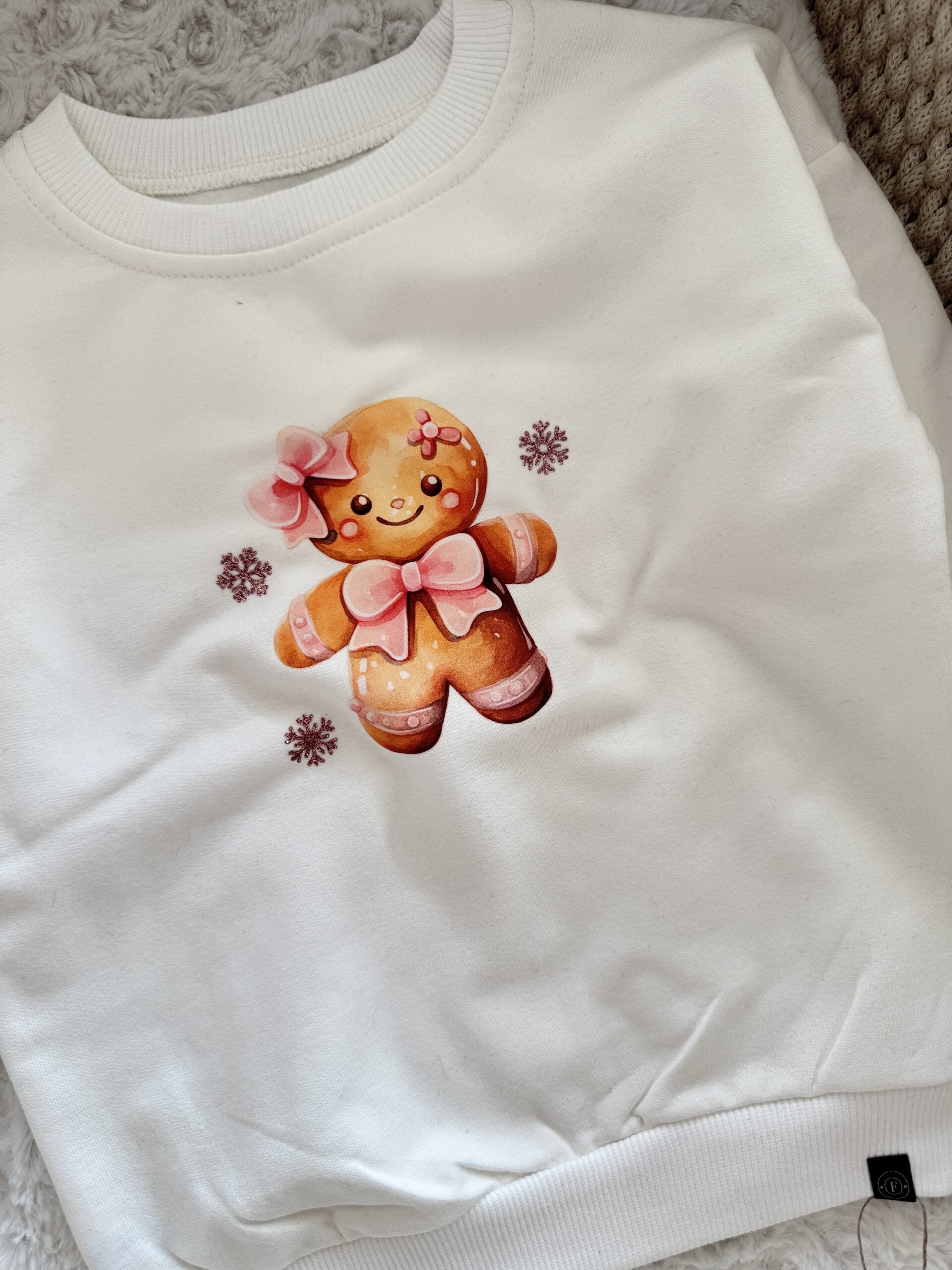 Bluza ecru pierniczek rozmiar 86